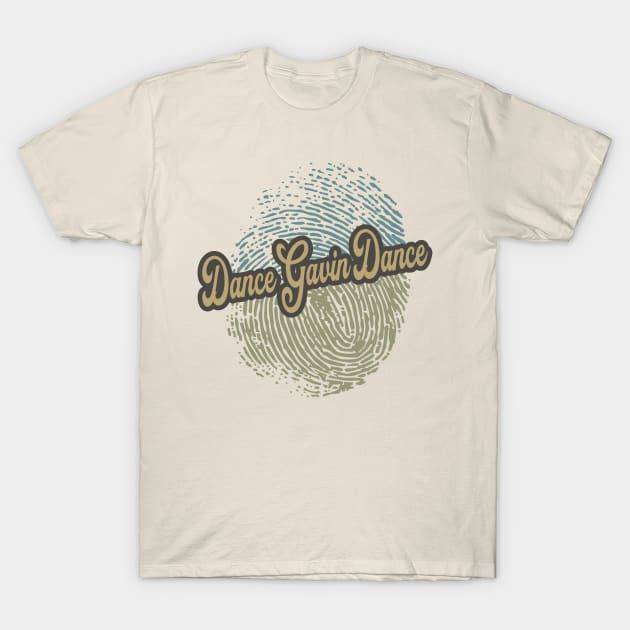 Dance Gavin Dance Fingerprint T-Shirt by anotherquicksand